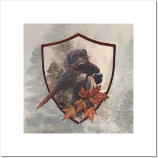 German Wirehaired Pointer Posters and Art